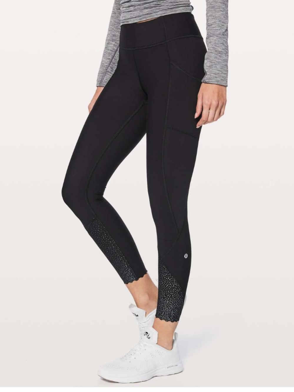 Lululemon Tight Stuff Tight II 25" size 8 Black